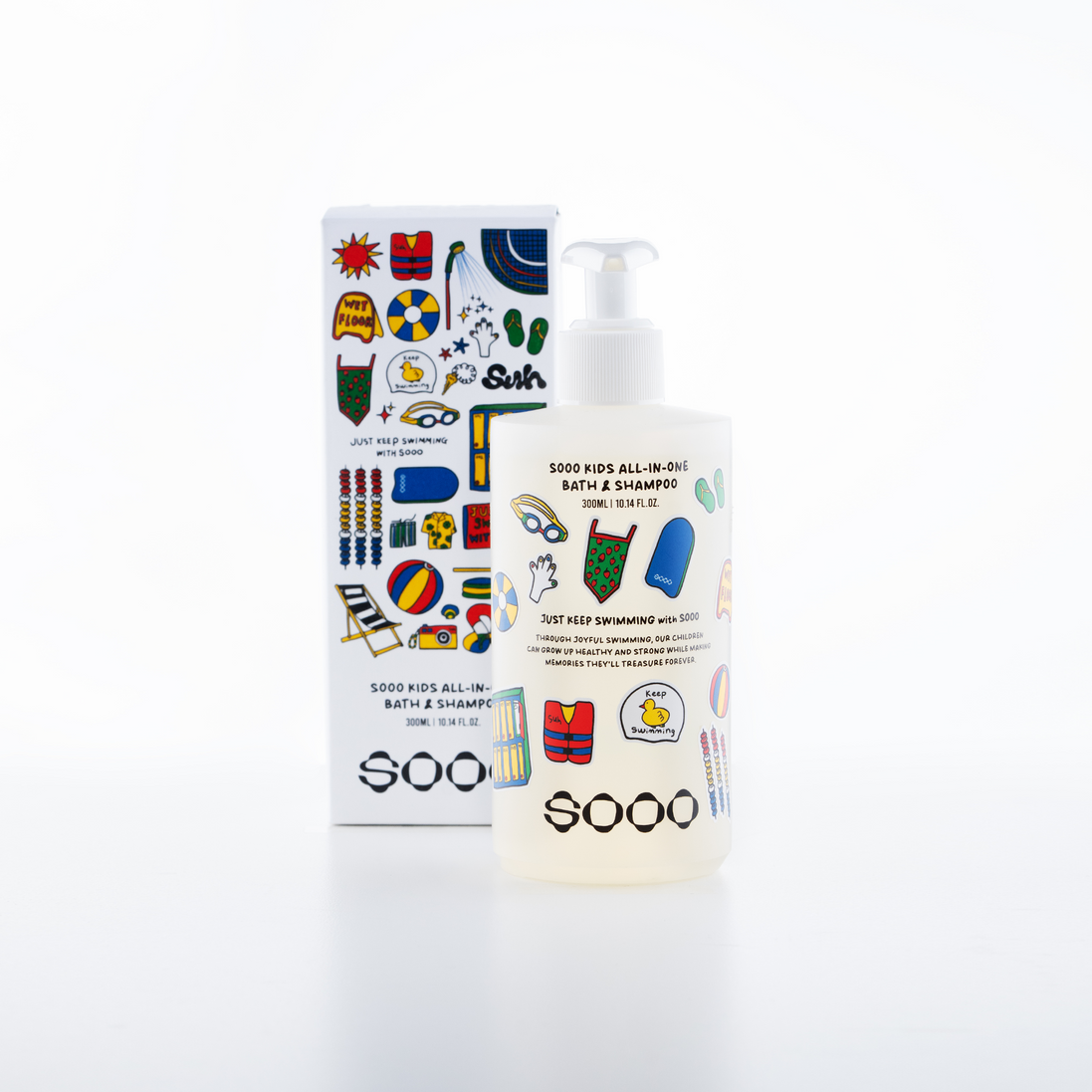 SOOO Kids All-in-One Bath & Shampoo