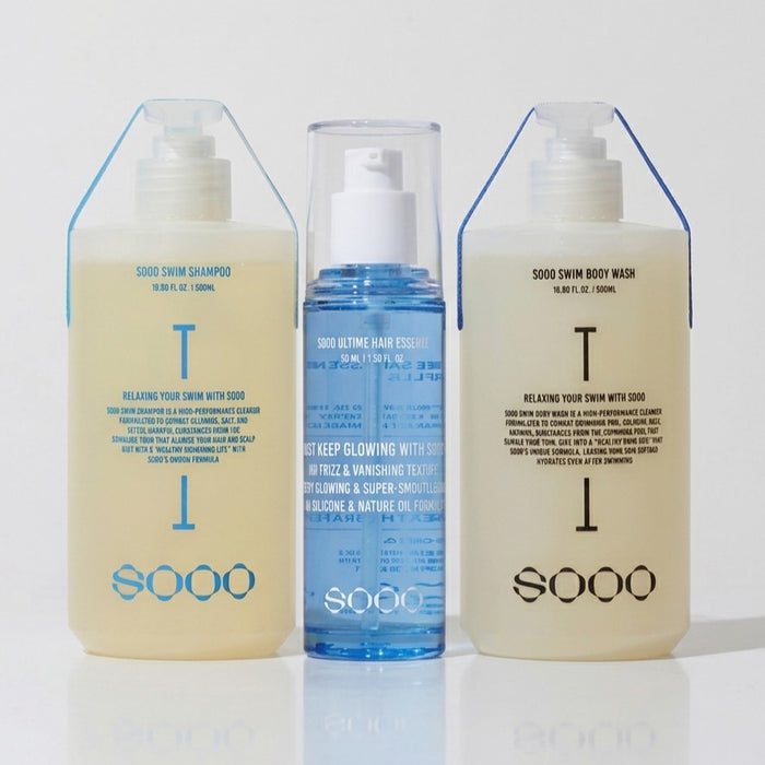 Shampoo + Hair Essence + Body Wash